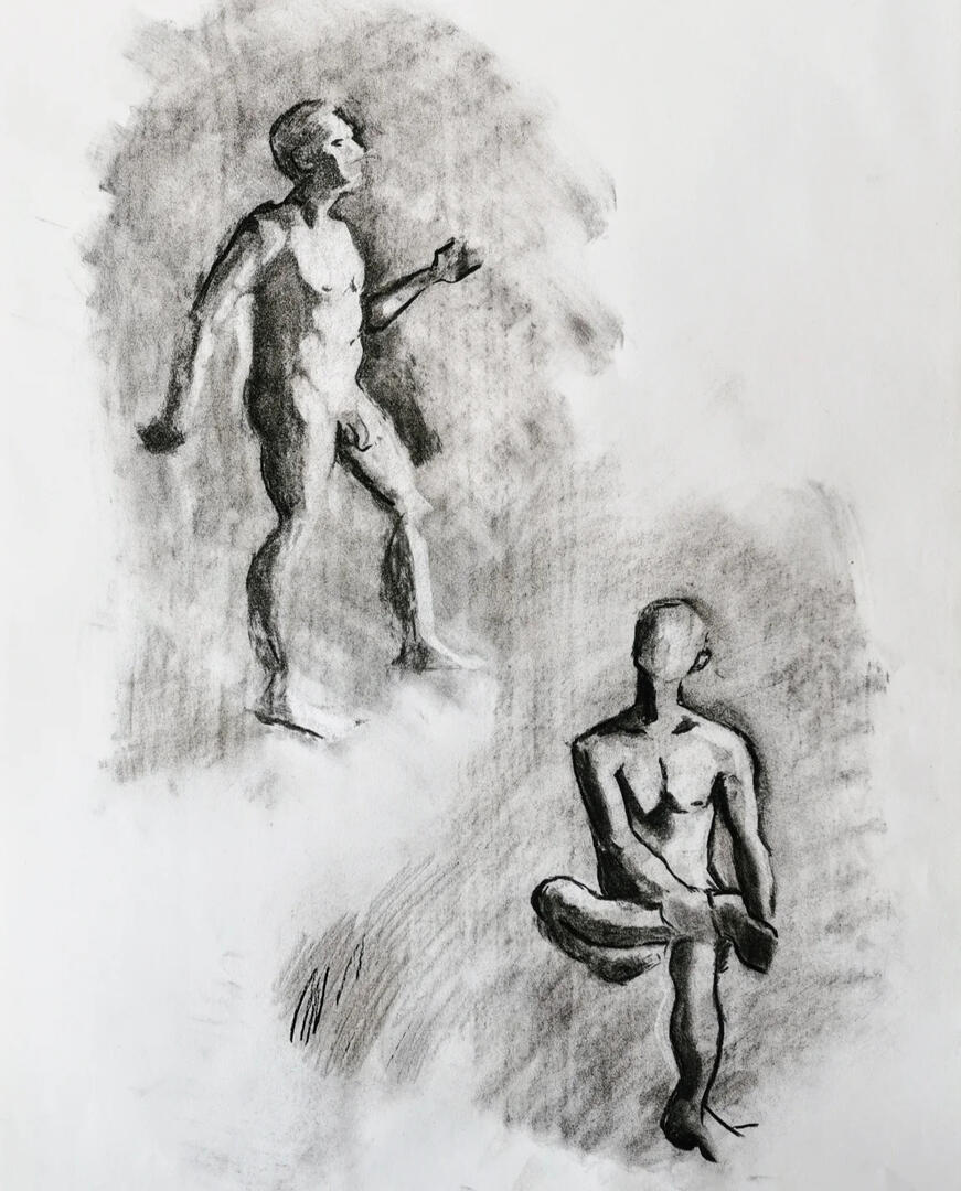 Life figure drawing