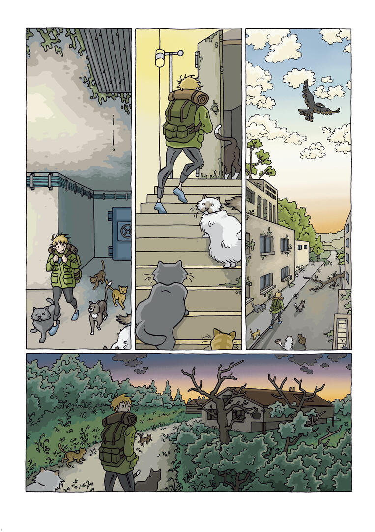 Belonging comic page