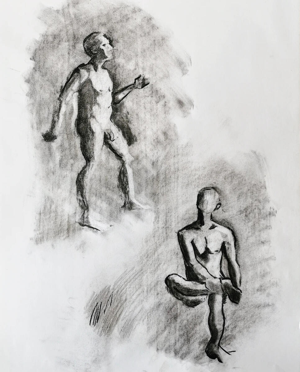 Life figure drawing