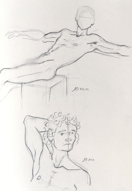 Life figure drawing