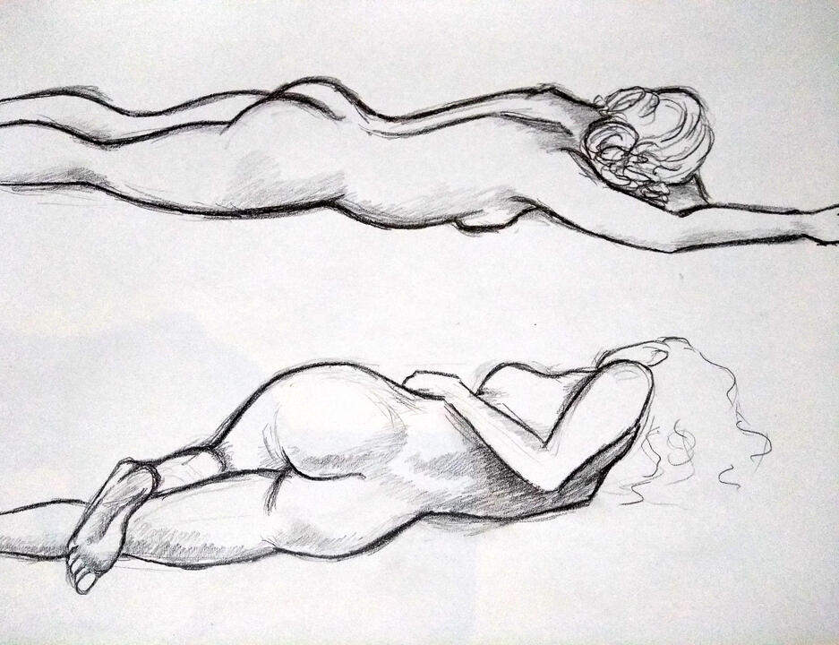 Life figure drawing