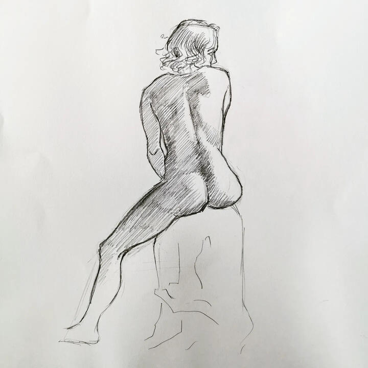 Life figure drawing