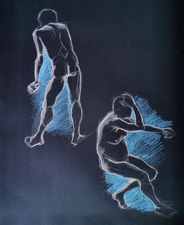 Life figure drawing