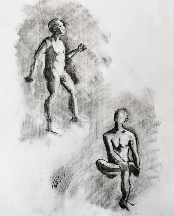 Life figure drawing