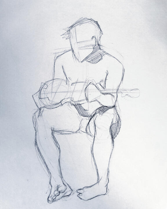 Life figure drawing