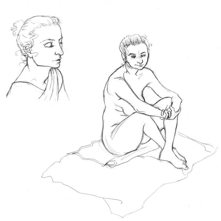 Life figure drawing