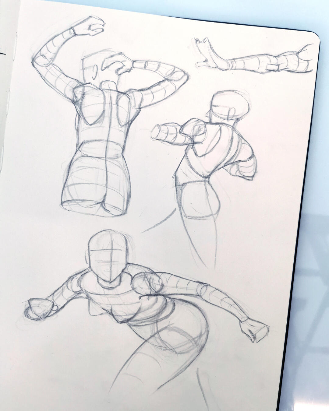 CFD I: Construction of shoulders and arms
