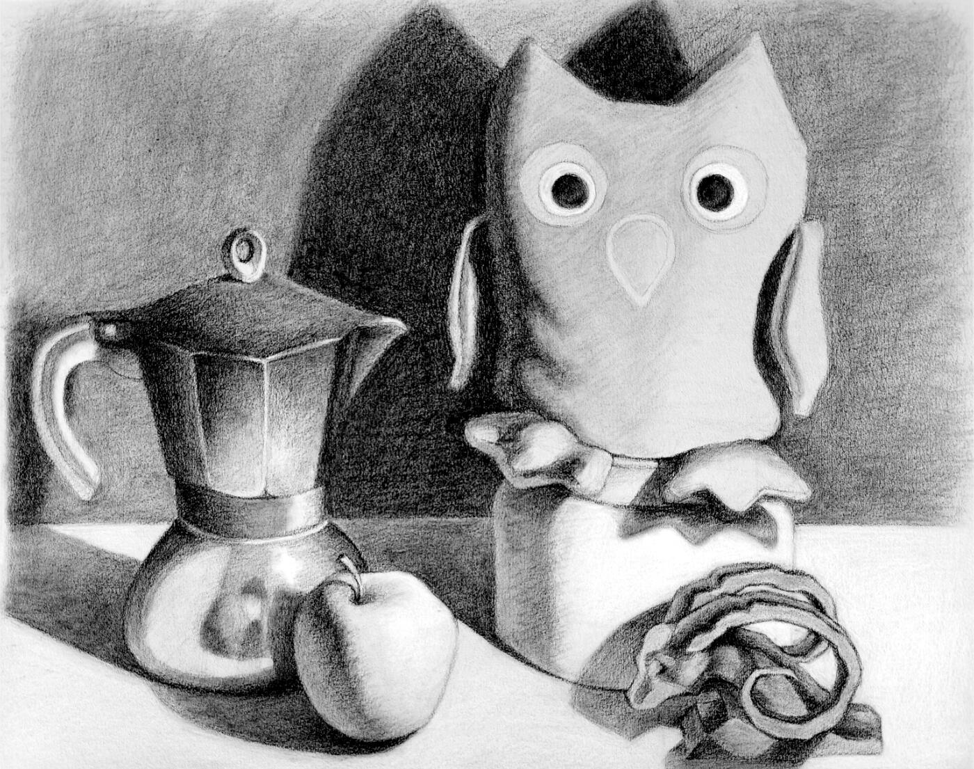 FoDaP: Still life on toned paper