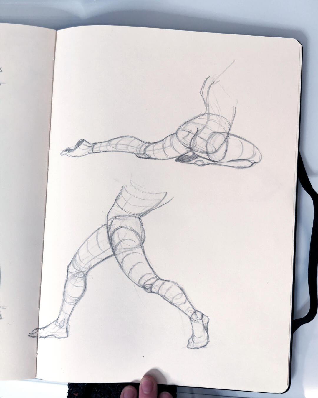CFD I: Construction of legs and feet