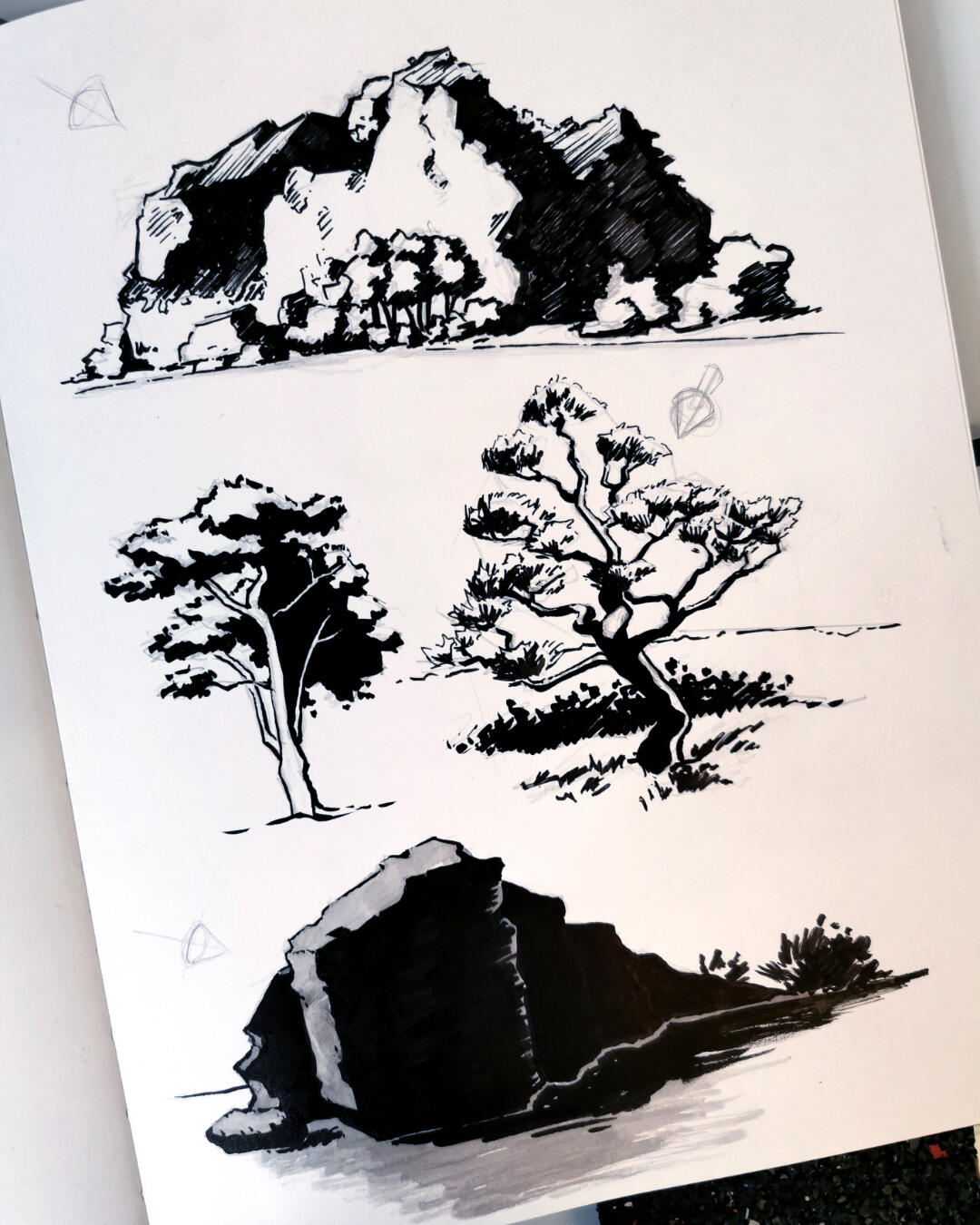 ItLD: Grouping of leaves and shadow shapes