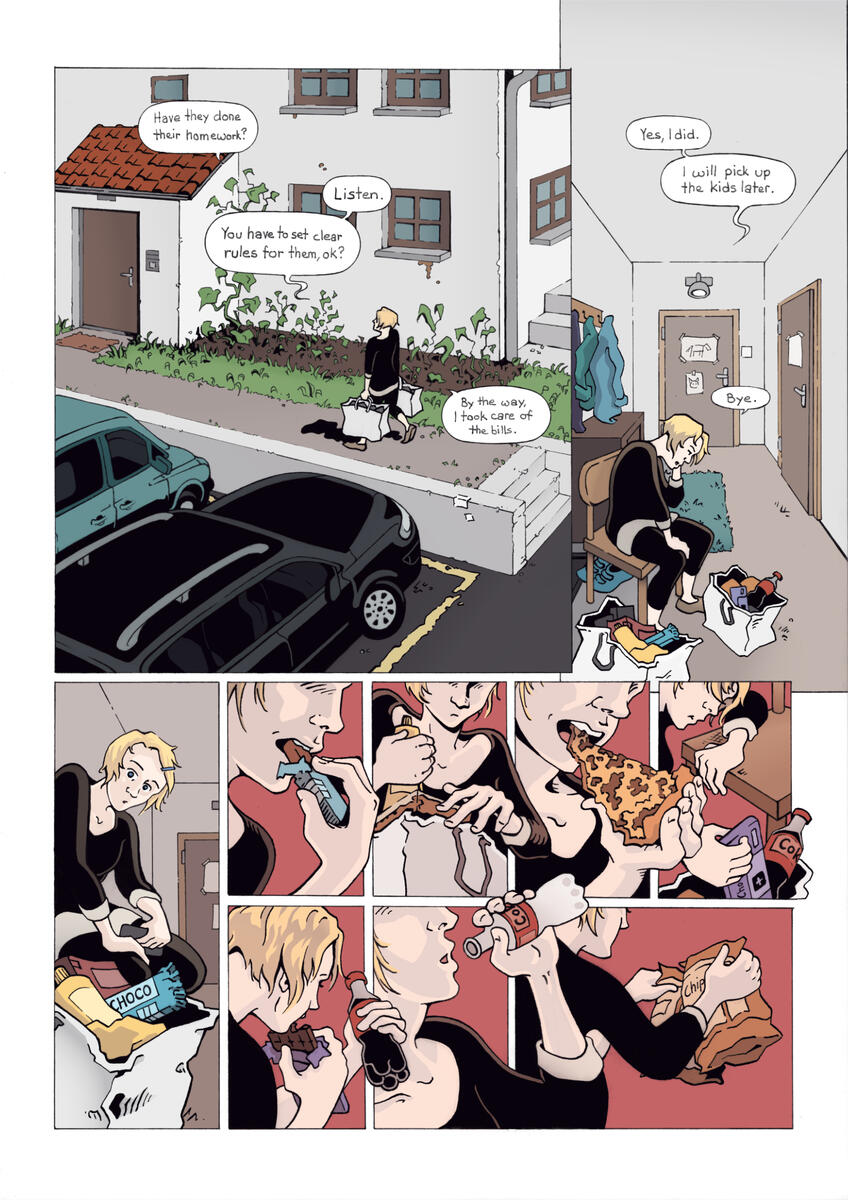 CONTROL comic page CONTROL comic page