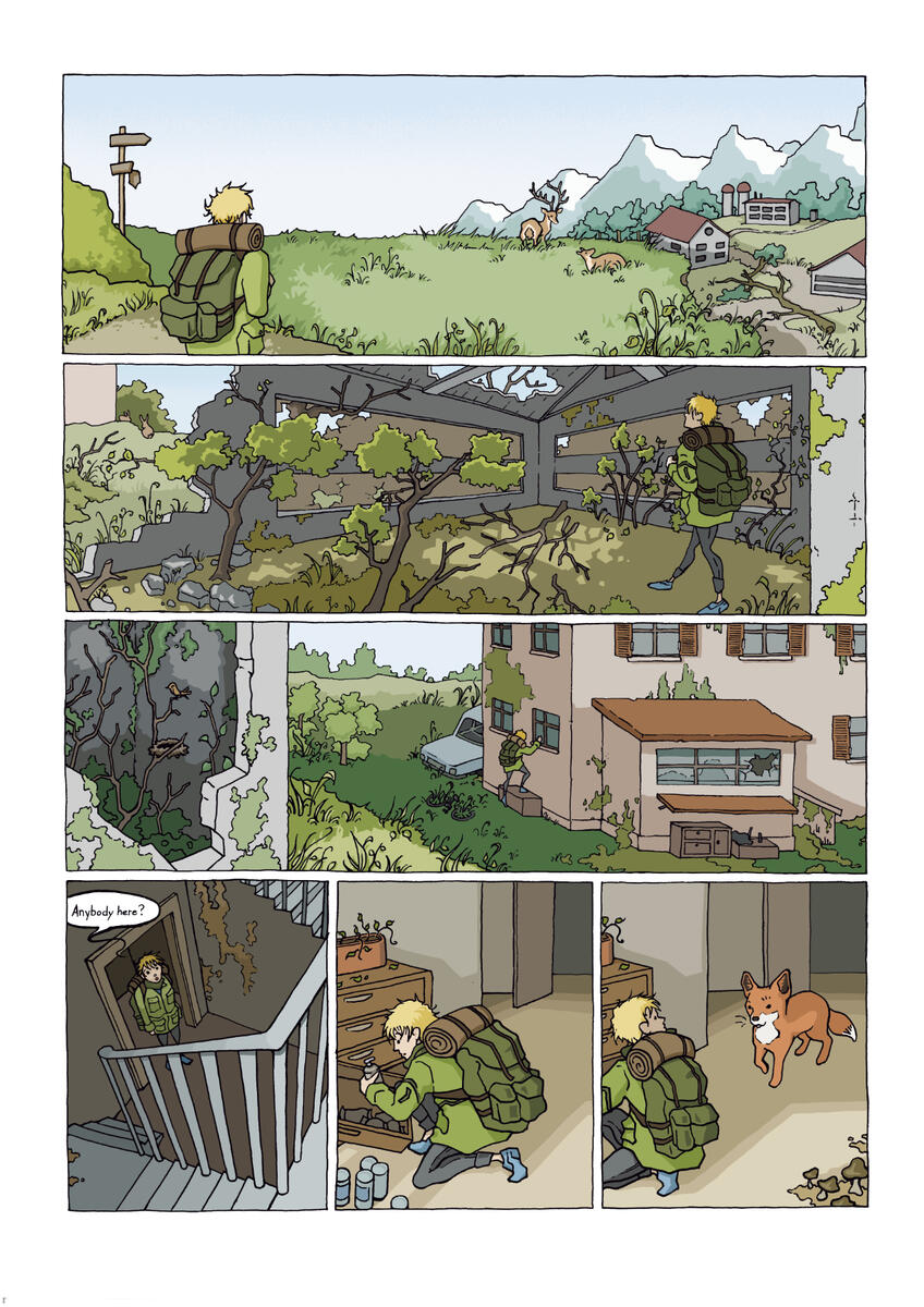 BELONGING comic page BELONGING comic page