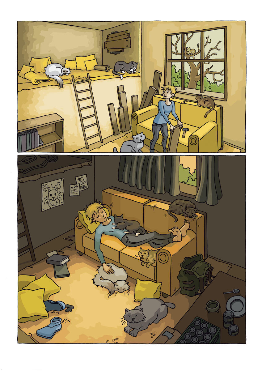 BELONGING comic page BELONGING comic page
