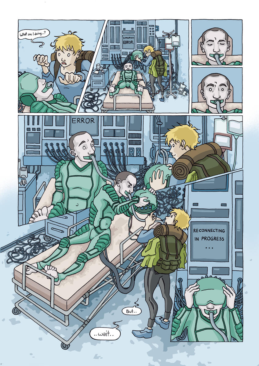 BELONGING comic page BELONGING comic page