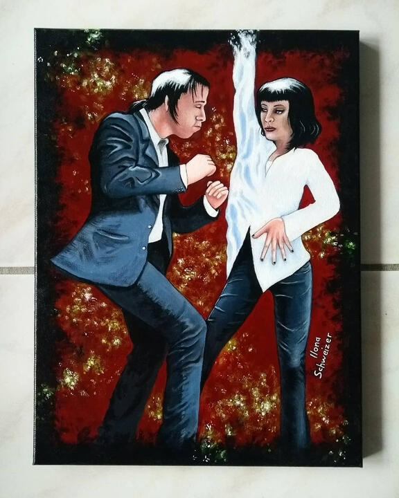 Pulp Fiction painting Pulp Fiction painting